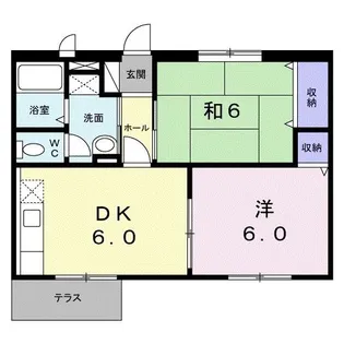EASTCASTLE【1階】の間取り