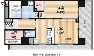 マスターズマンションひまわり【18階】の間取り