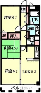 エステートショーワ【5階】の間取り