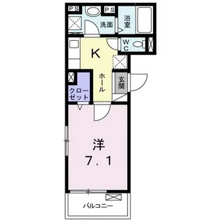 サブマリンSKIII【2階】の間取り