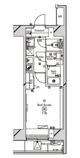 ラフィスタ大師前イースト【6階】の間取り
