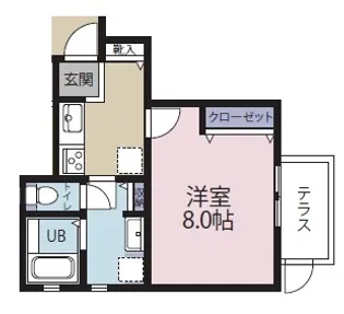FAIR WINDII【1階】の間取り