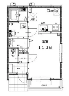 グランソフィア貝柄山【1階】の間取り