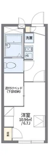 レオパレス二条城北【1階】の間取り