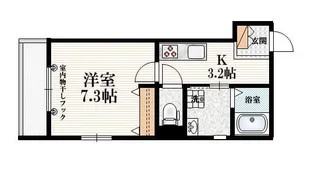 メゾン静峰【1階】の間取り