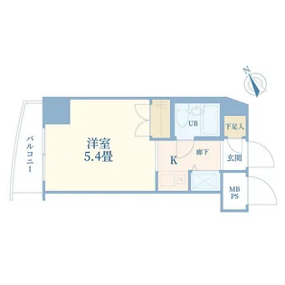 日神パレステージ大森【8階】の間取り