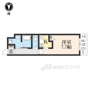 Supreme浄土寺【2階】の間取り