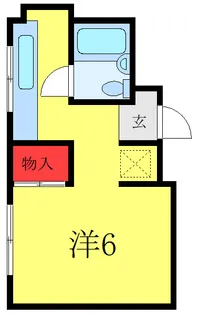 根本ハイツ【3階】の間取り
