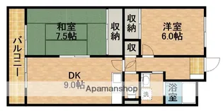 メゾンルミエール【3階】の間取り
