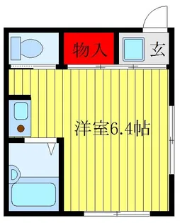 常盤荘【2階】の間取り