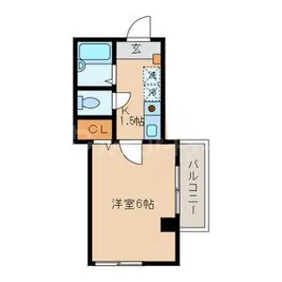 リビオンコート【3階】の間取り