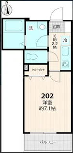 FICASA菖蒲園【2階】の間取り