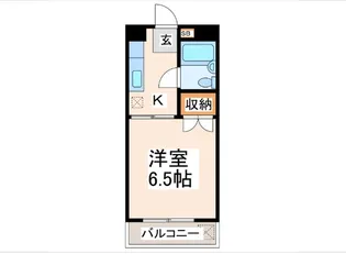 A FIELD坪井【3階】の間取り