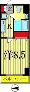 HF錦糸町レジデンス【2階】の間取り