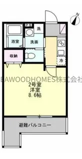 THE SUITE 横浜六浦【3階】の間取り