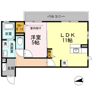 フレア【2階】の間取り