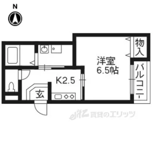 グランメール1【1階】の間取り