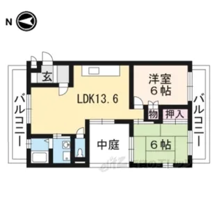ワイズコート【3階】の間取り