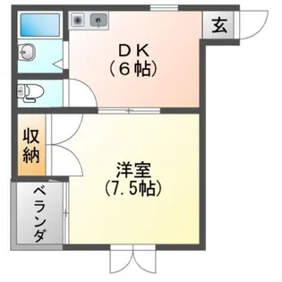スタンドアップ道明寺【3階】の間取り
