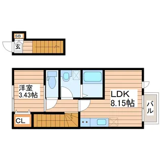 ルミナ【2階】の間取り
