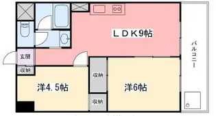 インタービレッジ西夢前台【6階】の間取り