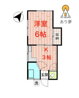 並木荘【1階】の間取り
