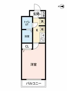 マイナビSTAY品川御殿山(プレール・ドゥーク品川御殿山)【3階】の間取り