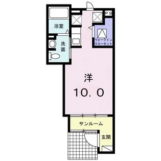フォルシュ TARU B棟【1階】の間取り