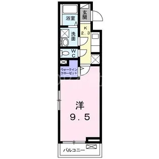 サンモール わかば【2階】の間取り