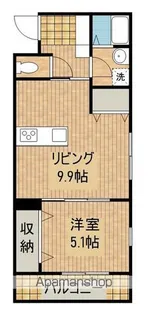 Prelude Aoba【3階】の間取り