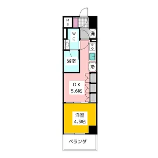 セジョリ上石神井【4階】の間取り