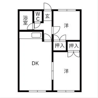 ガーデンプレイス【3階】の間取り