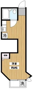 メゾンザオーII【1階】の間取り
