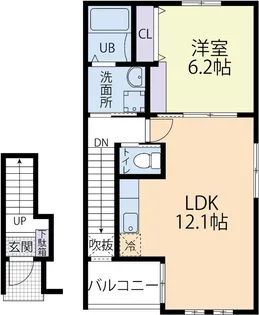 Grandiose (グランディオス)【2階】の間取り