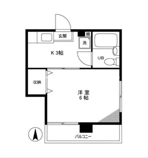 伊藤ビル【3階】の間取り
