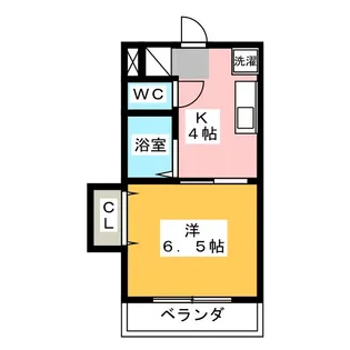 ア・ドリームかしあげ【3階】の間取り