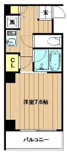 プレジオ四ツ橋【4階】の間取り