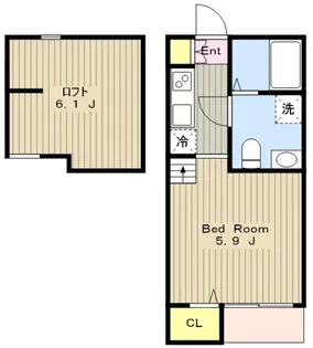 casa vecchia カーサベッキア【1階】の間取り