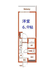 M&M弘明寺駅前【3階】の間取り