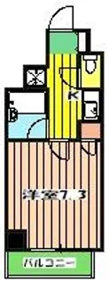 アーネット西船橋【4階】の間取り