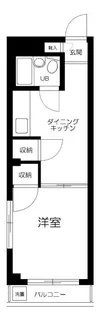 パークサイド柴又【3階】の間取り