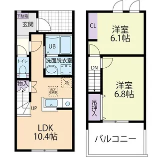 Colsolare(コル・ソラーレ)の間取り