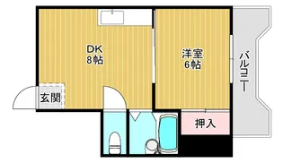 エクセレント新森【5階】の間取り