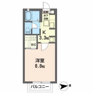 アライ【1階】の間取り