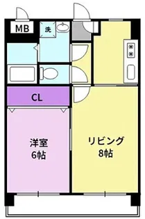 サンピーノ【2階】の間取り