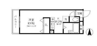 昭島コートエレガンスD棟【4階】の間取り