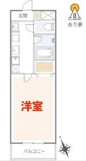 サンテル東寺尾(サンテルヒガシテラオ)【1階】の間取り
