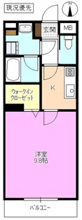アライブV【4階】の間取り