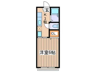 プランタン【2階】の間取り