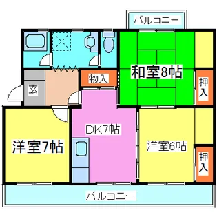 第一保陽ビル【4階】の間取り